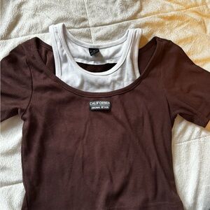 Brown Women's Top